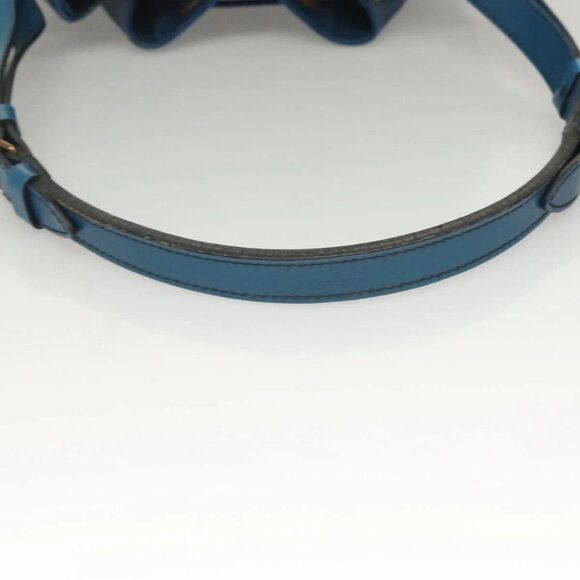 LOUIS VUITTON Epi Petit Noe Shoulder Bag Blue M44105 LV Auth 128576 - Picture 7 of 16